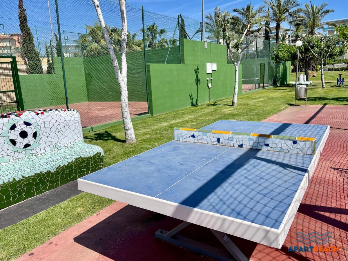 Apartbeach Los Juncos Residencial Piscinas Y Petanca ลาปีเนดา ภายนอก รูปภาพ